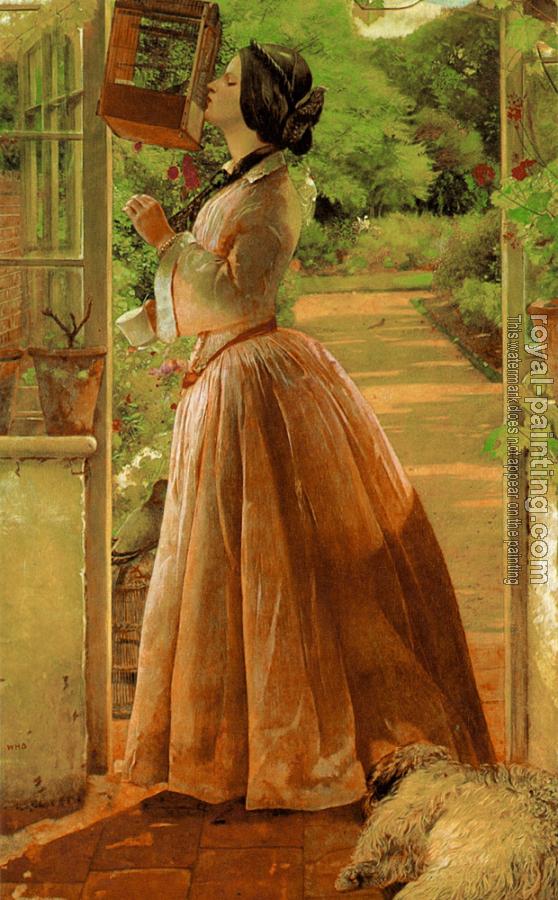 Walter Howell Deverell : a pet Walter Howell Deverell : a pet